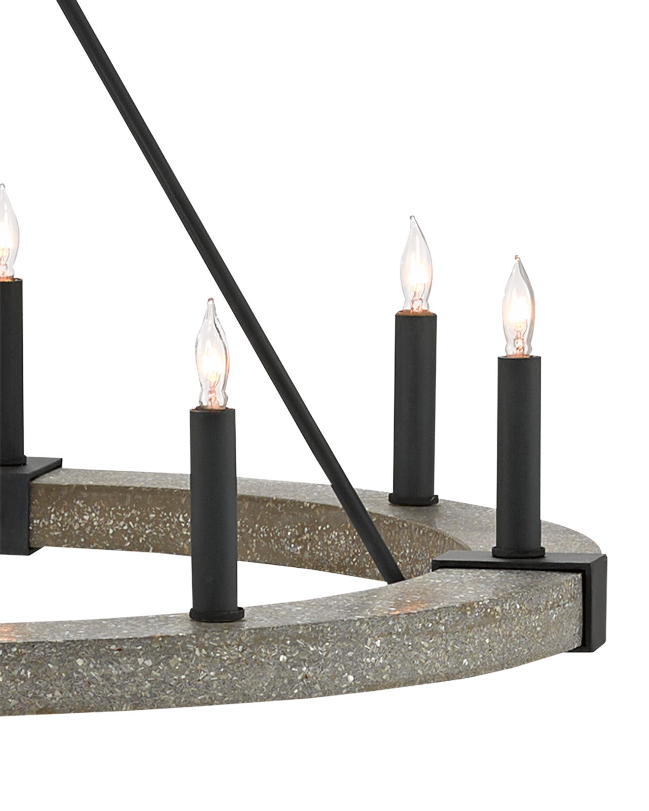 Burgos Black Chandelier